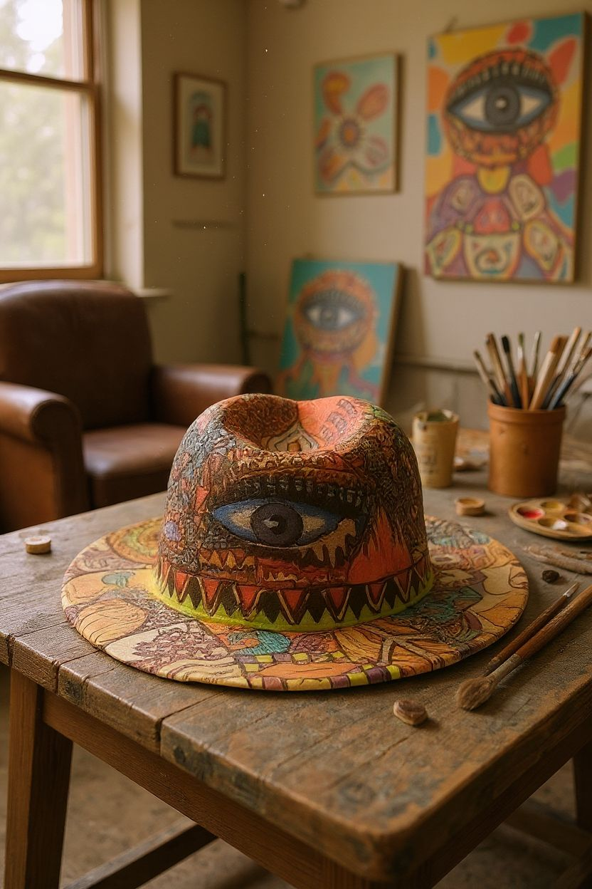 Custom Handpainted Hats