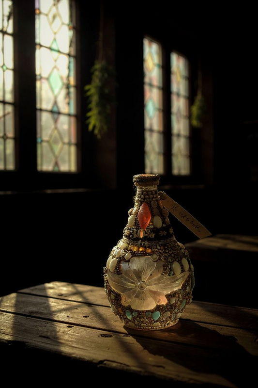 Decorative Hand Beaded Vase