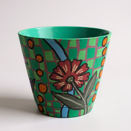 Handpainted  Mini Flower Pots
