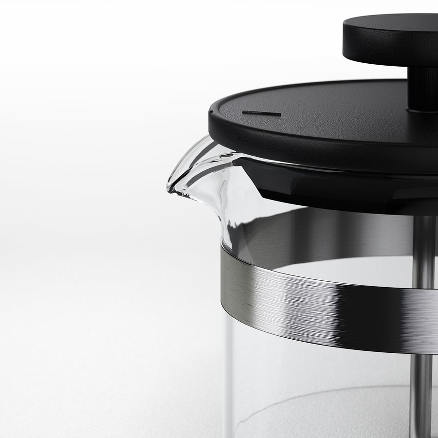 Up-cycled French Press Coffee Maker