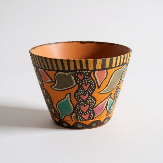 Handpainted  Mini Flower Pots