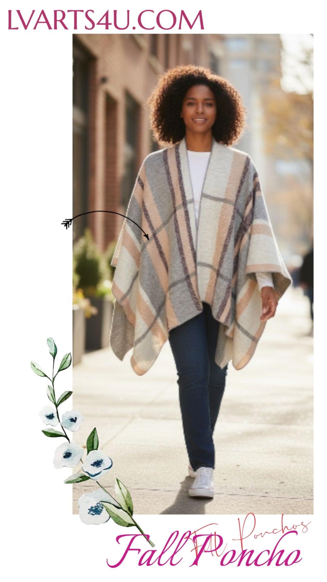 Winter Poncho Sweater