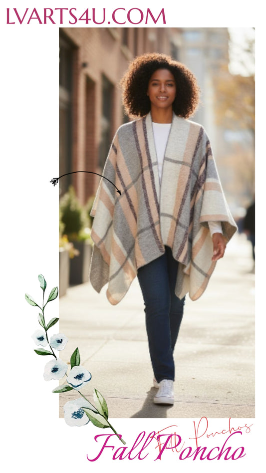 Winter Poncho Sweater