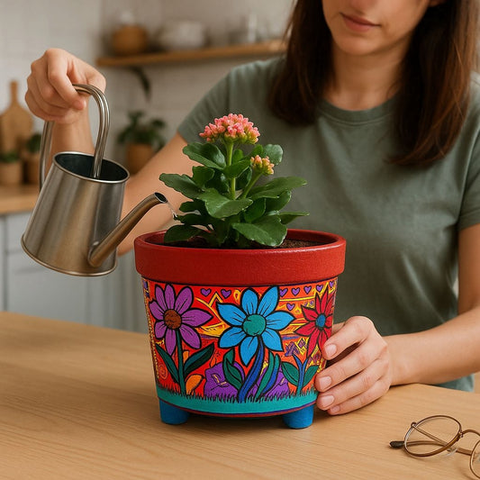 Custom Handpainted Flower Pots