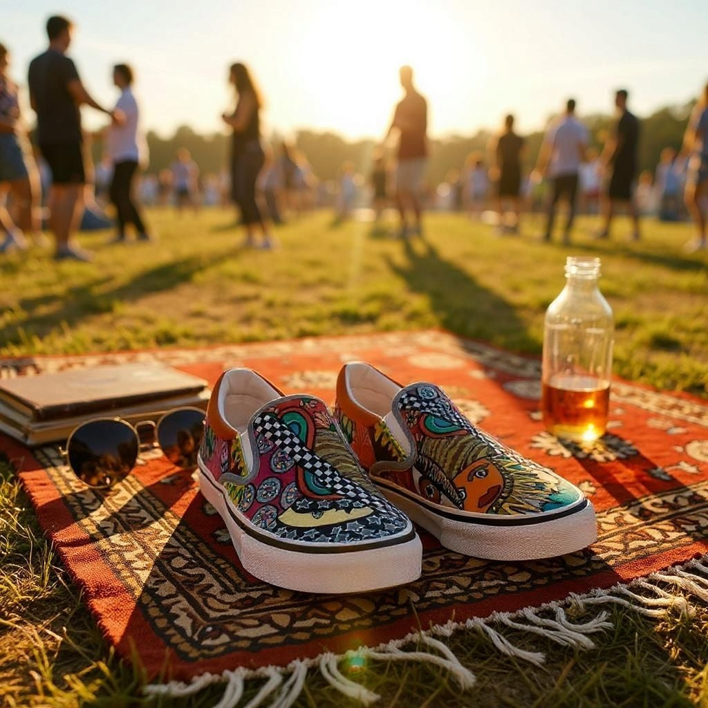 Custom Handpainted Tennis Shoes