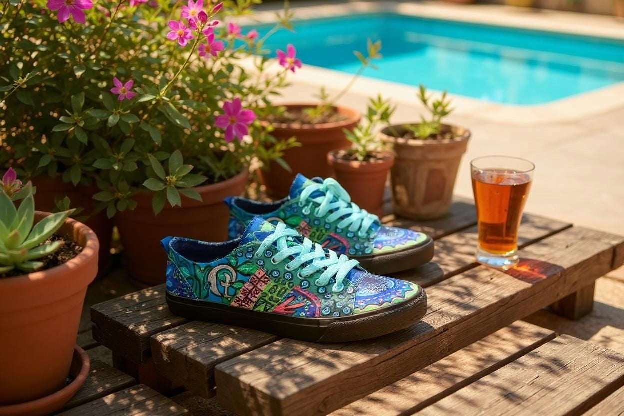 Custom Handpainted Tennis Shoes