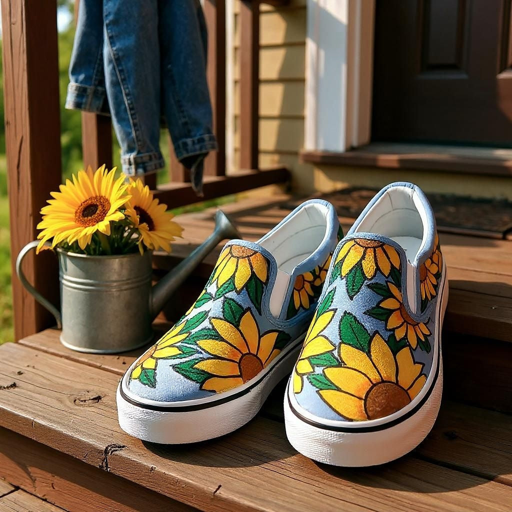 Custom Handpainted Tennis Shoes