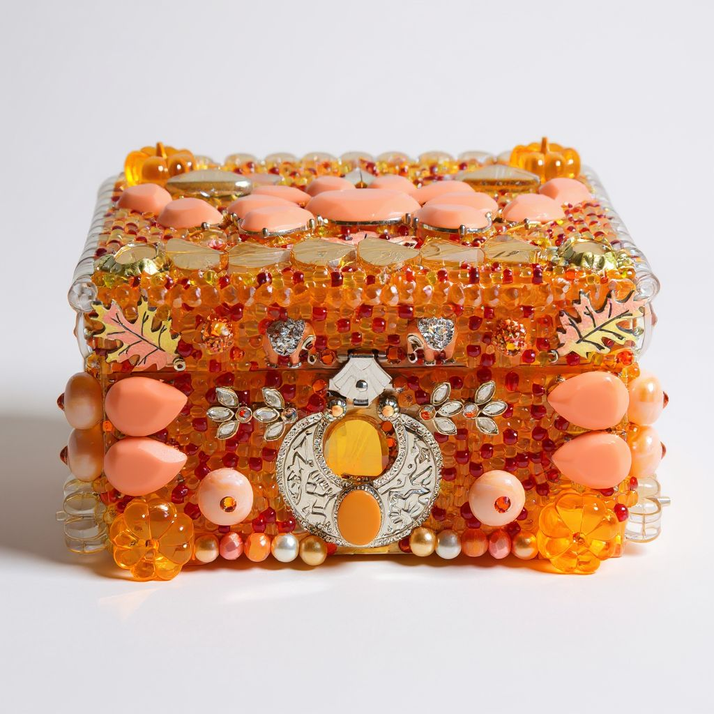 Custom Beaded Memory Box