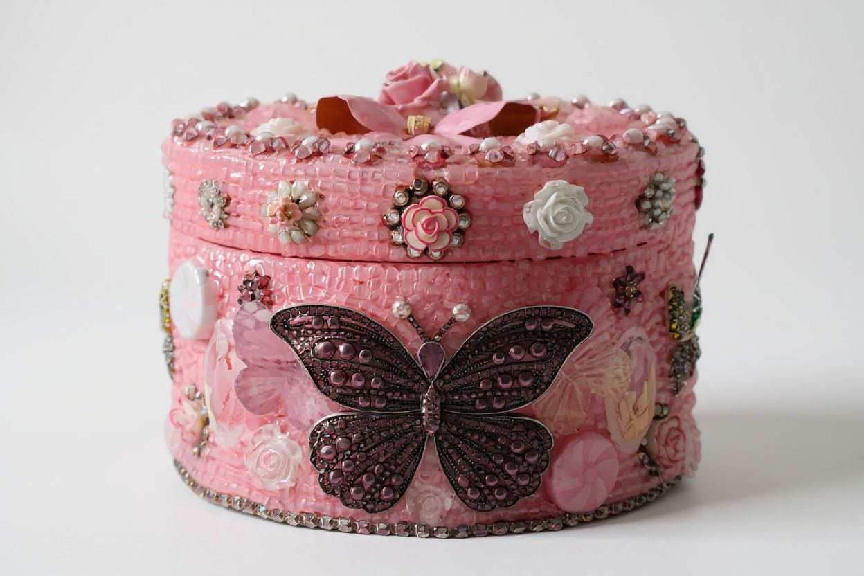 Round Custom Memory Box