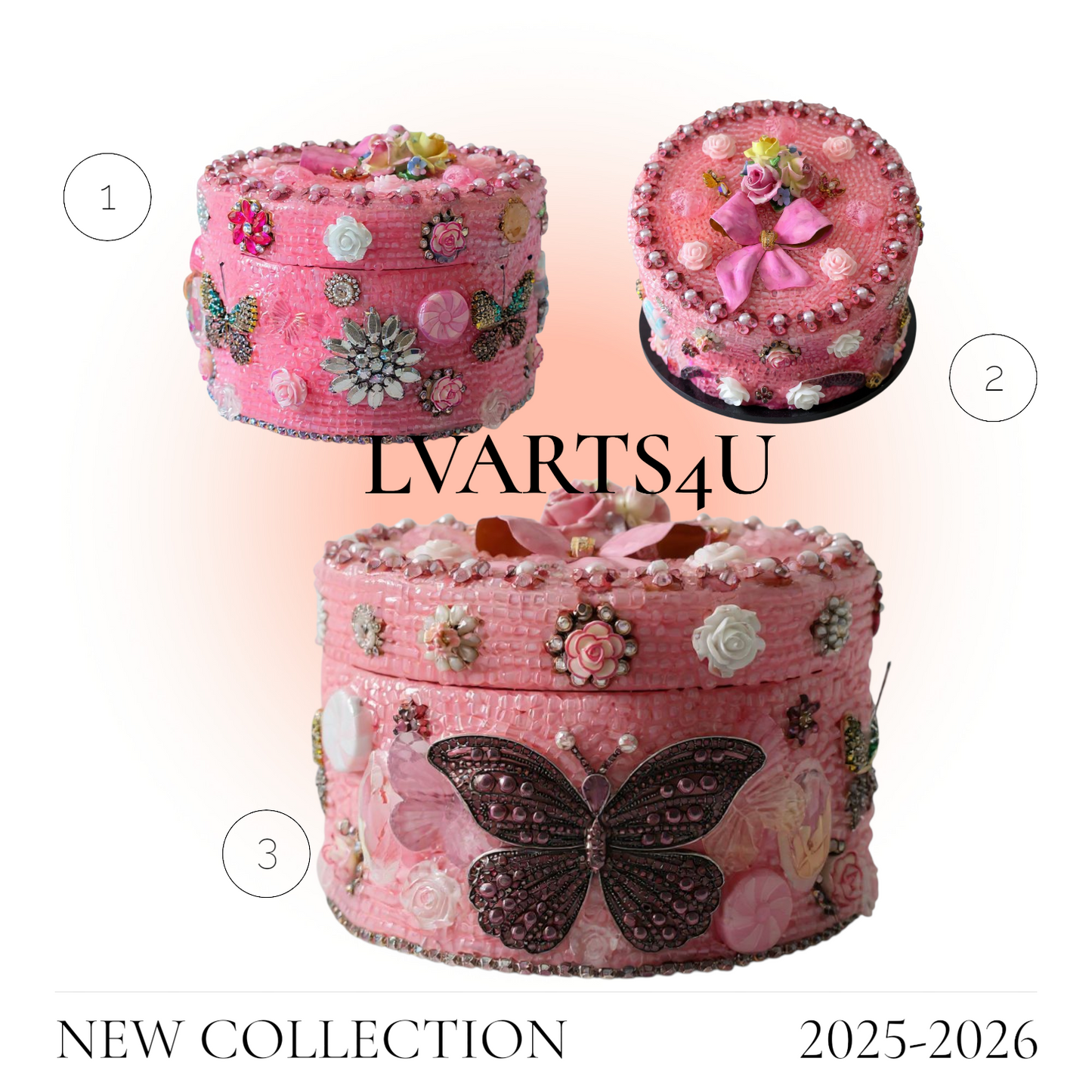 Round Custom Memory Box