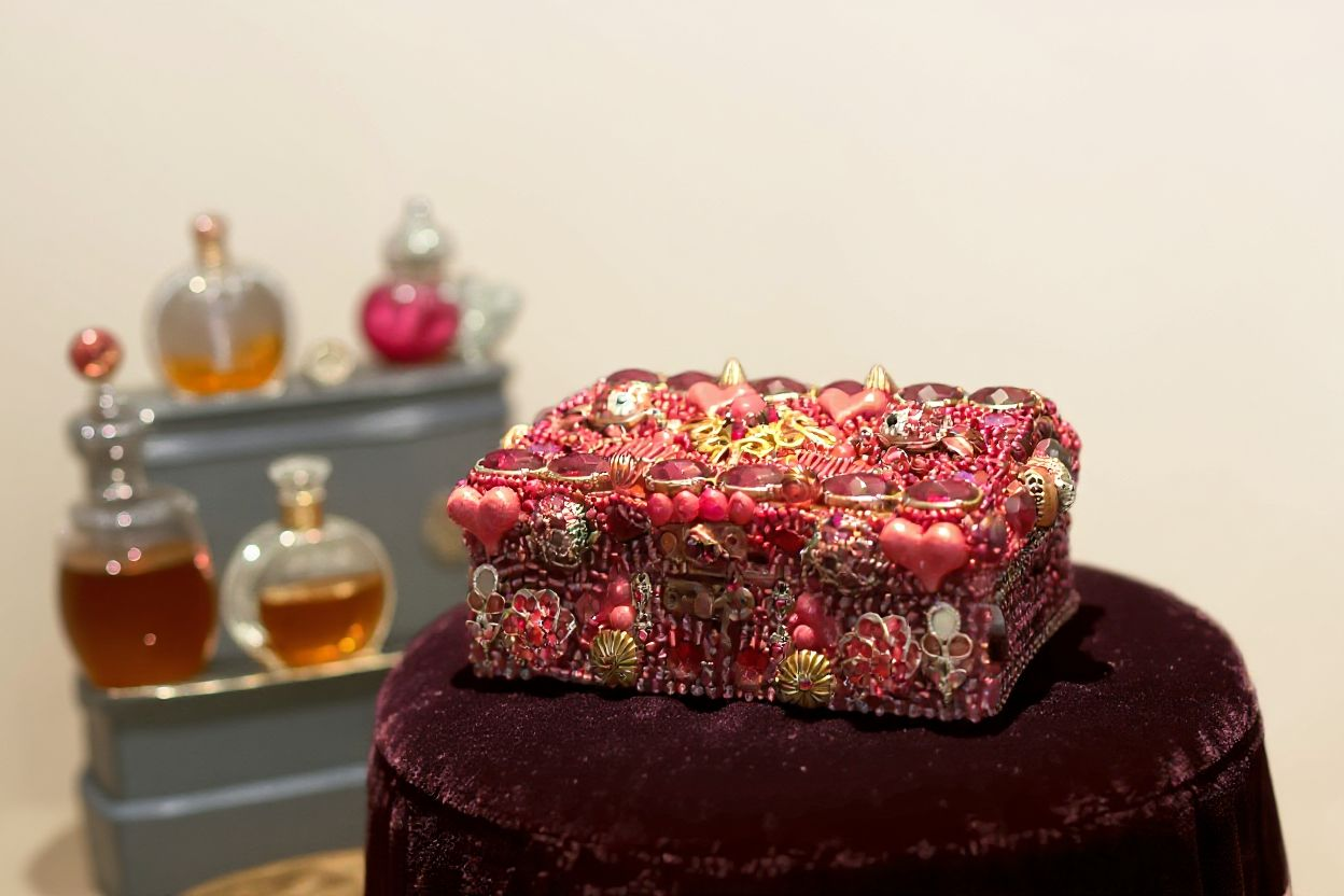Custom Beaded Memory Box