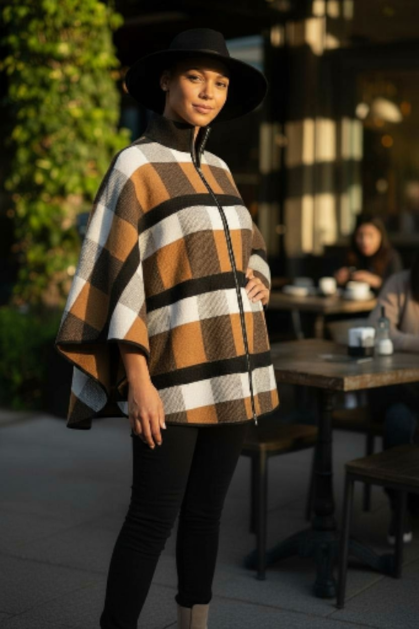 Winter Poncho Sweater