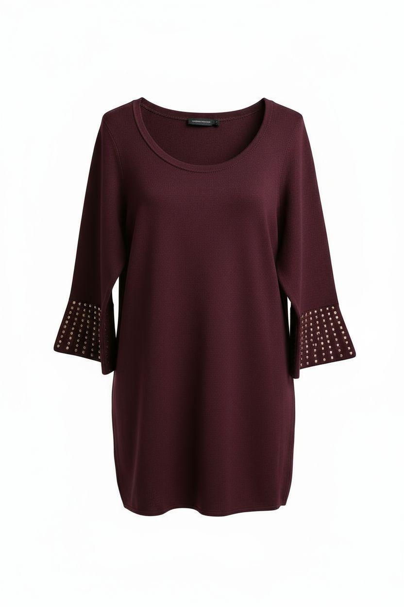 Up-cycled Maroon Fall Dress