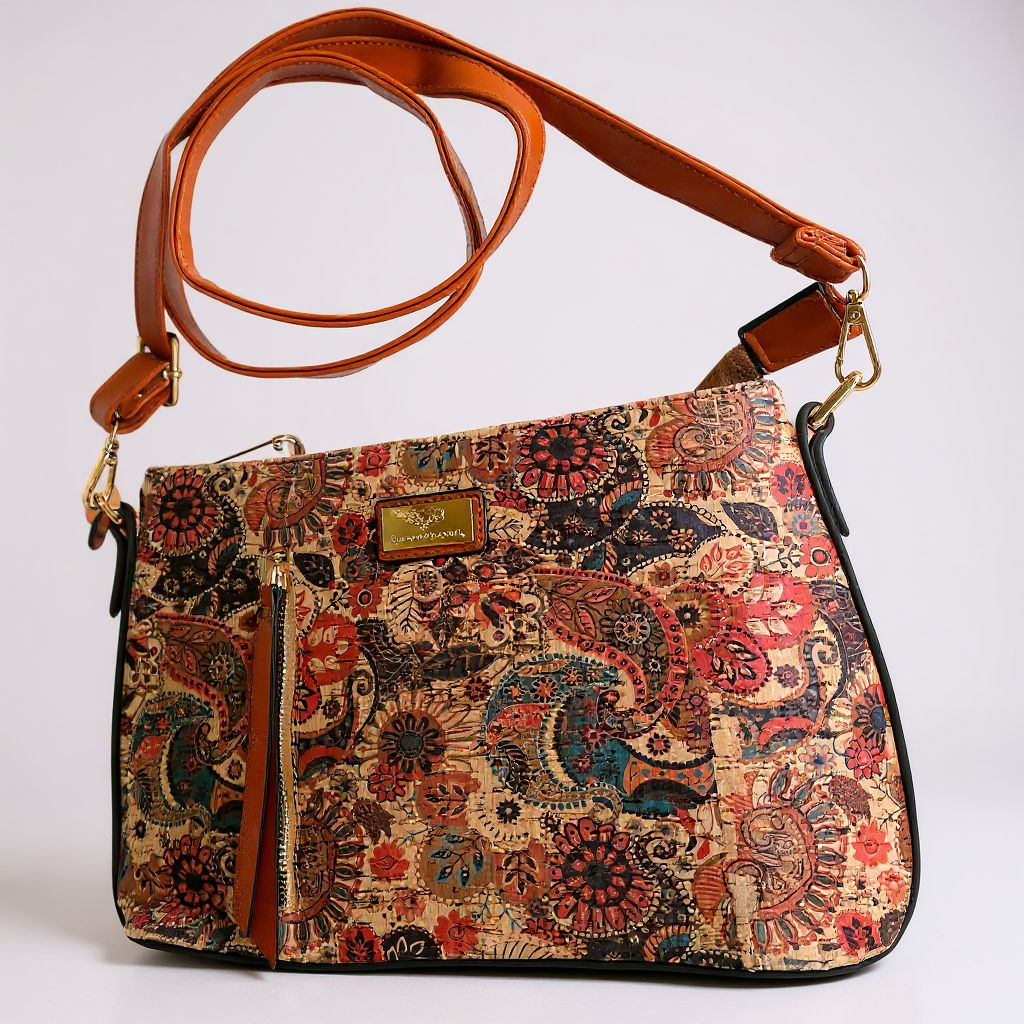 Up-cycled Beauty Cork Handbag