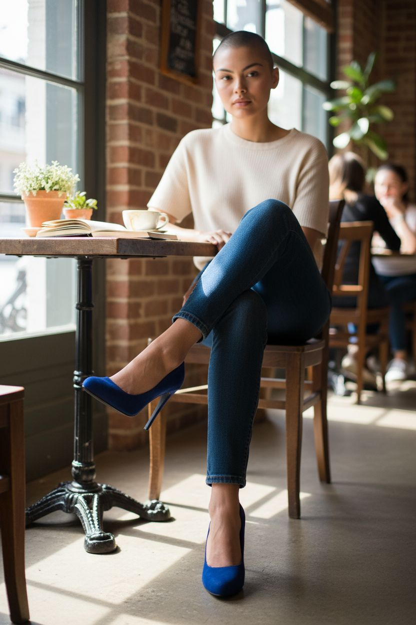 Rock and Roll Blues Pumps