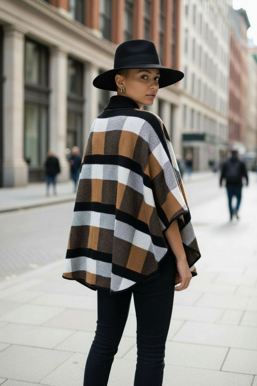 Winter Poncho Sweater