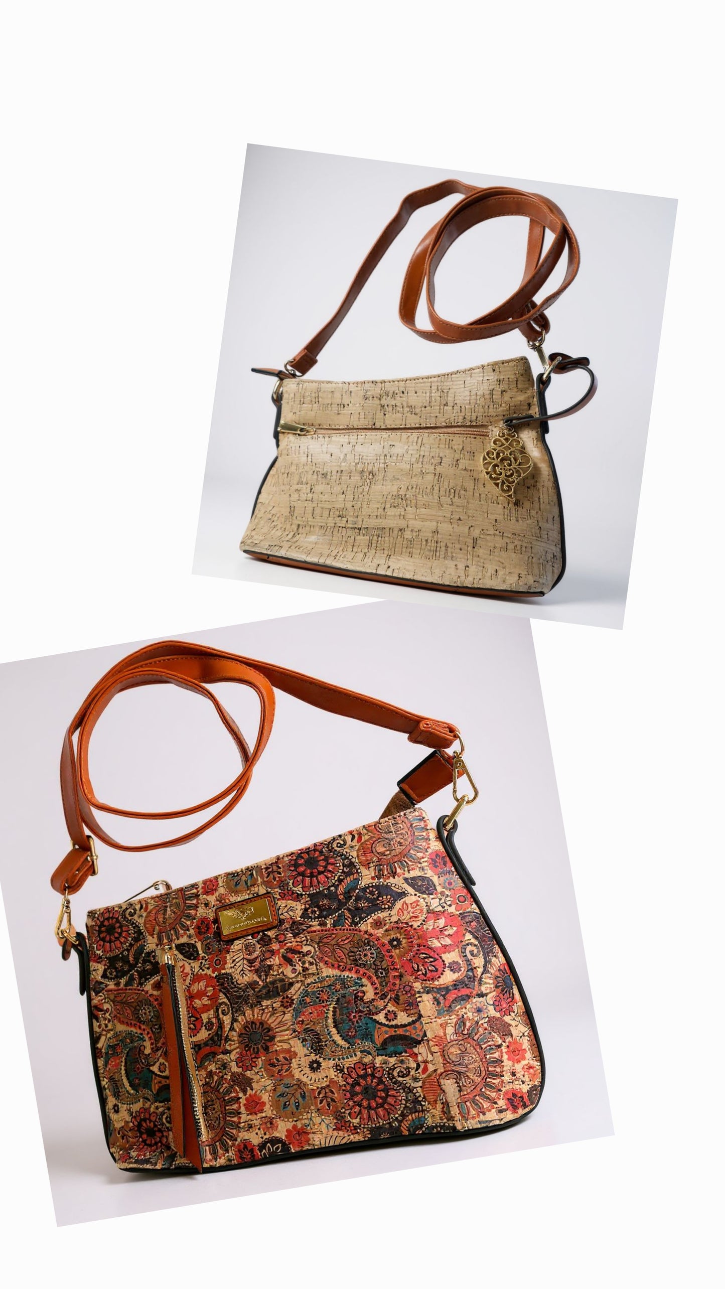 Up-cycled Beauty Cork Handbag