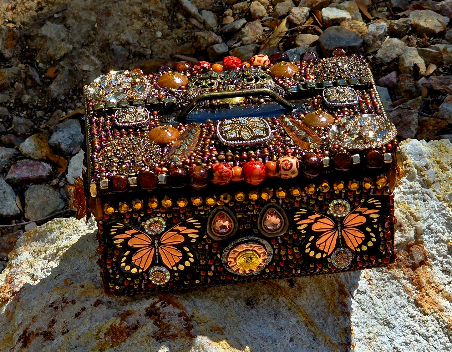 Custom Beaded Memory Box