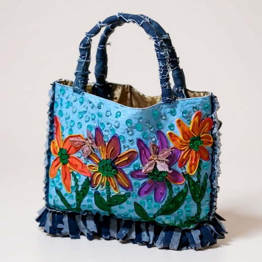 Custom Handpainted  Purse