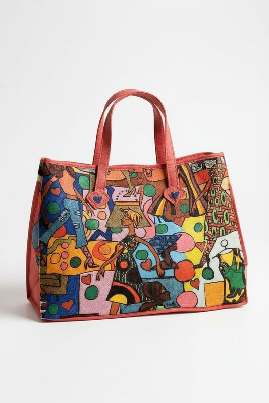 Custom Hand Painted Tote Bag