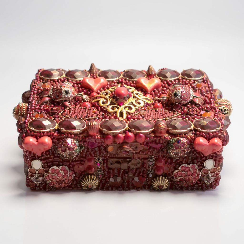 Custom Beaded Memory Box