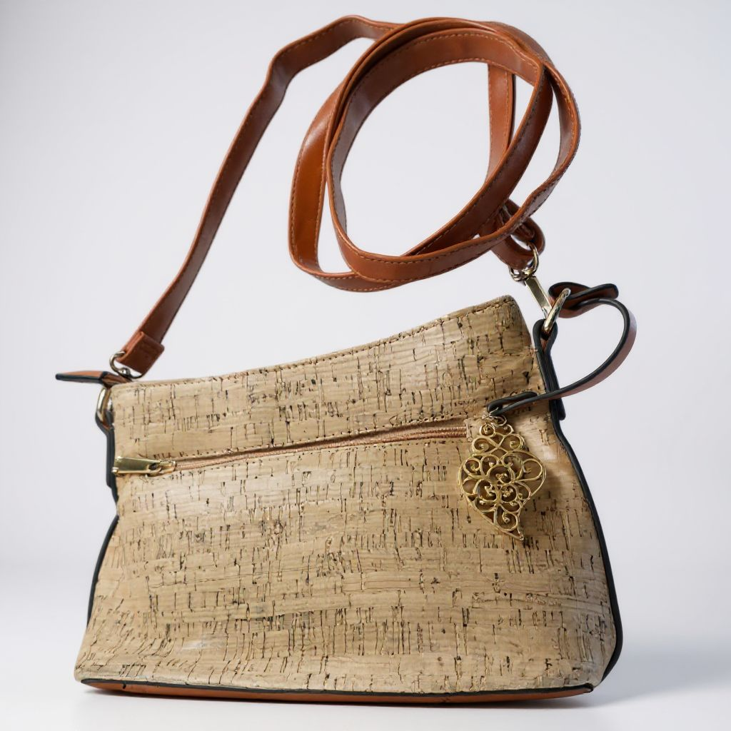 Up-cycled Beauty Cork Handbag