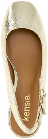 Up-cycled Gold Tone Kenzie Pumps