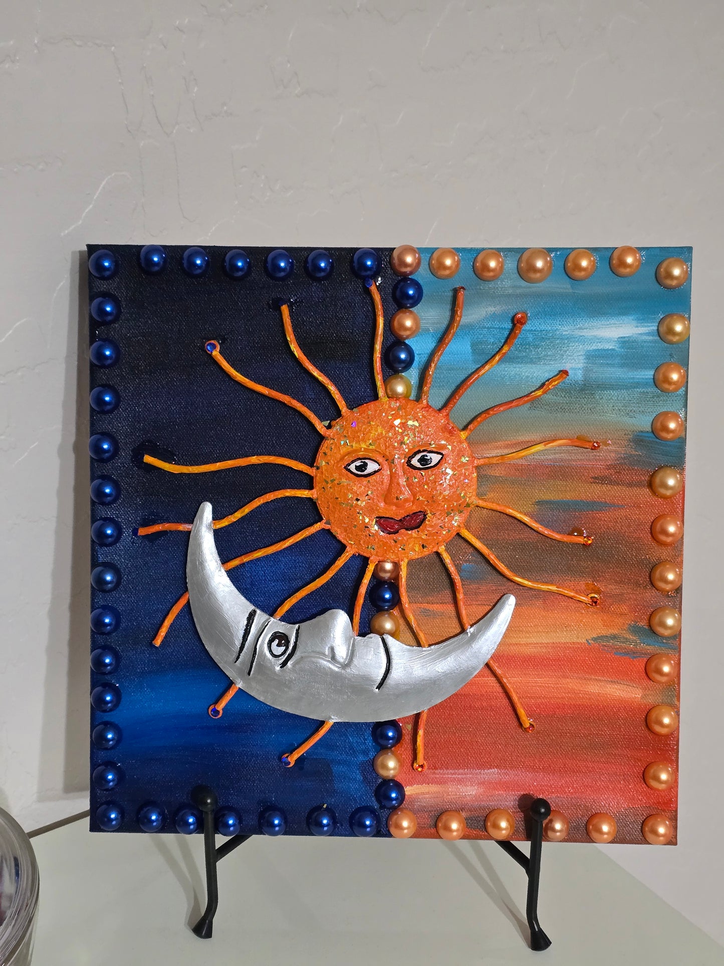 Sun and Moon Wall or Picture Decor