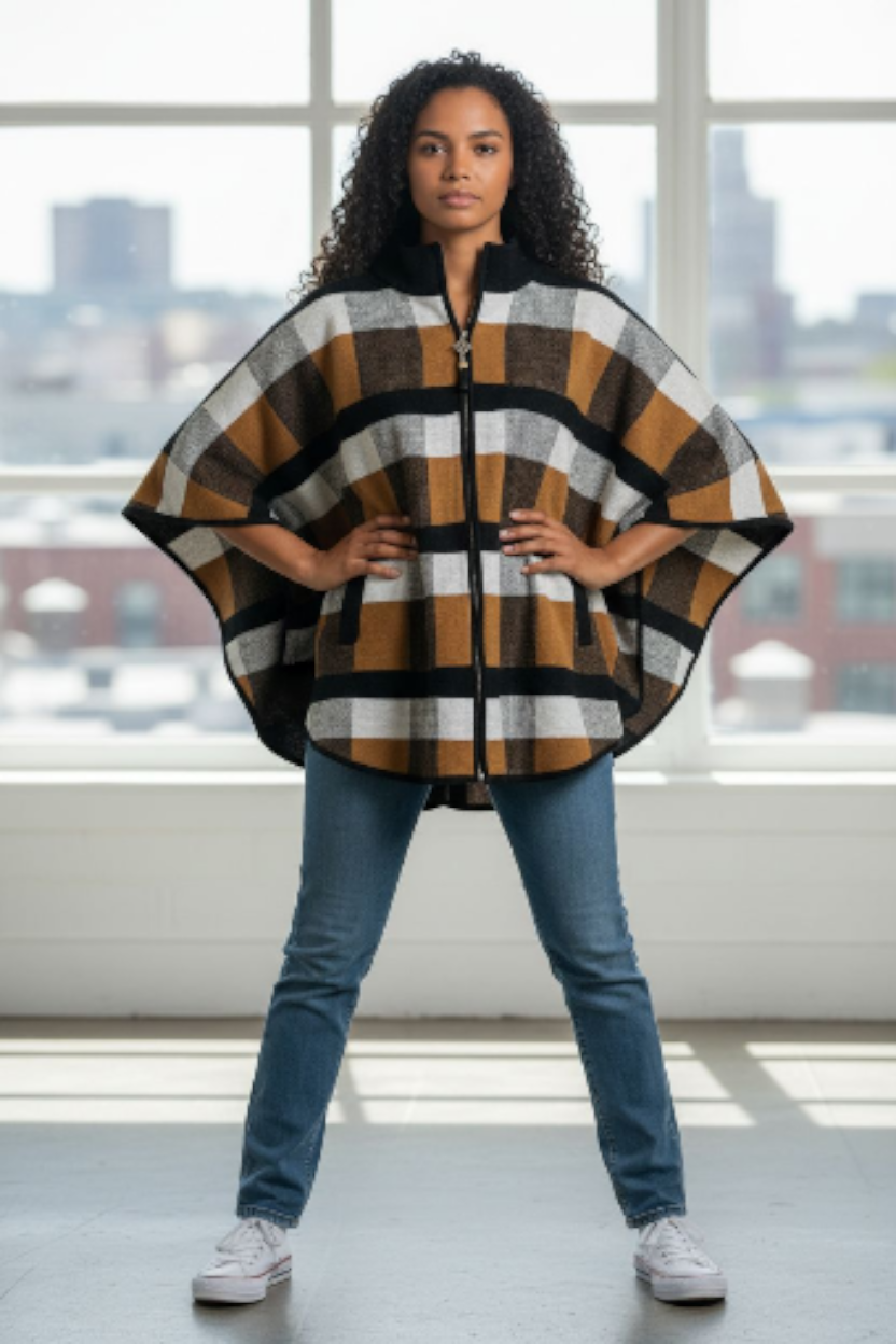 Winter Poncho Sweater